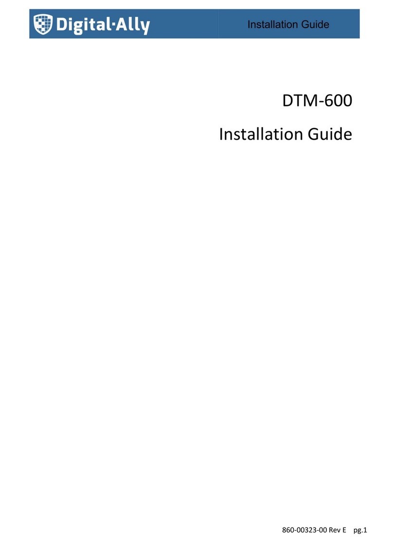Digital-Ally DTM-600 installation guide