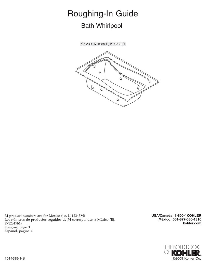 Kohler K-1239 Quick start guide Kohler K-1239 Quick start guide