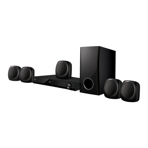 LG LHD427B Specification sheet