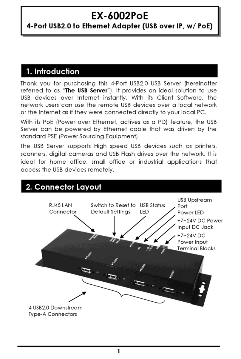 Exsys EX-6002PoE quick start guide