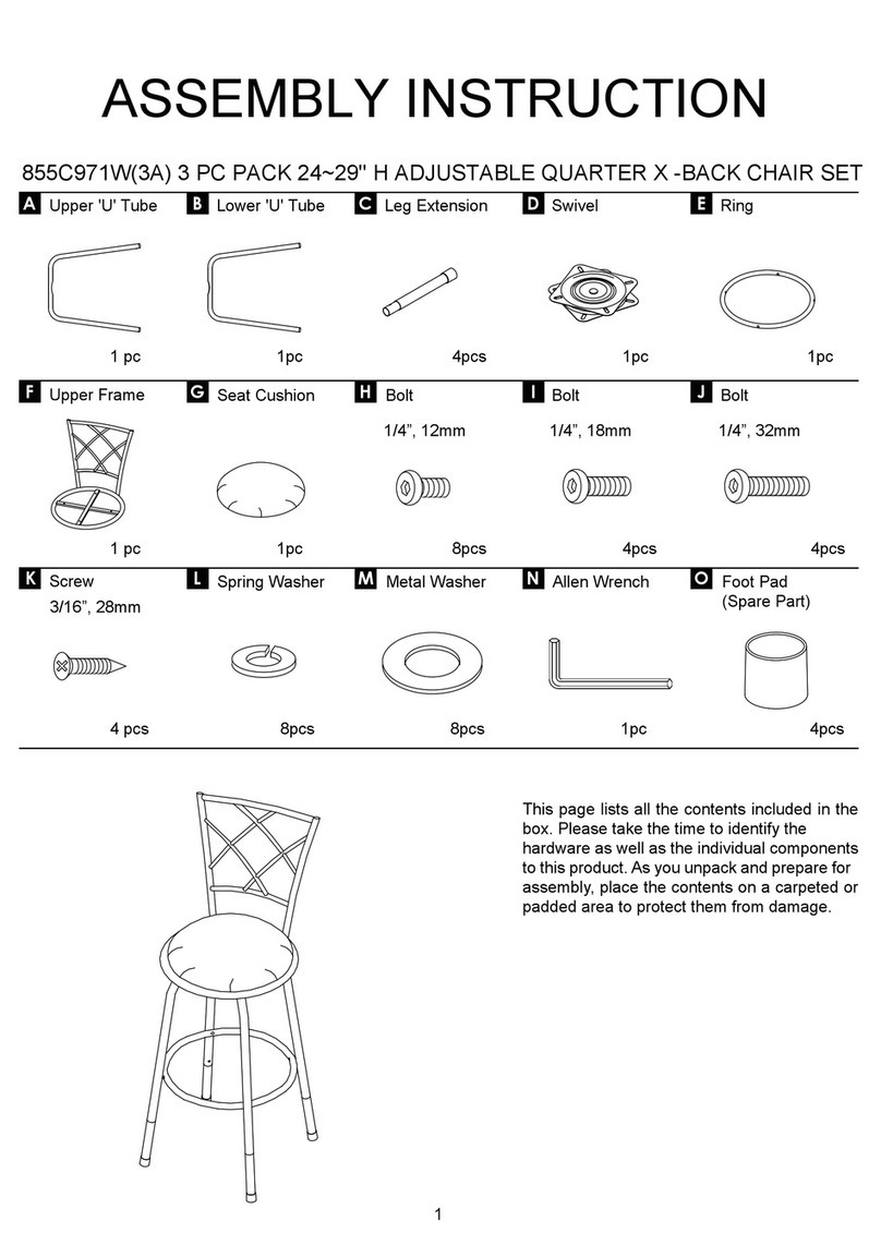 Creek Audio 855C971W(3A) Assembly instruction