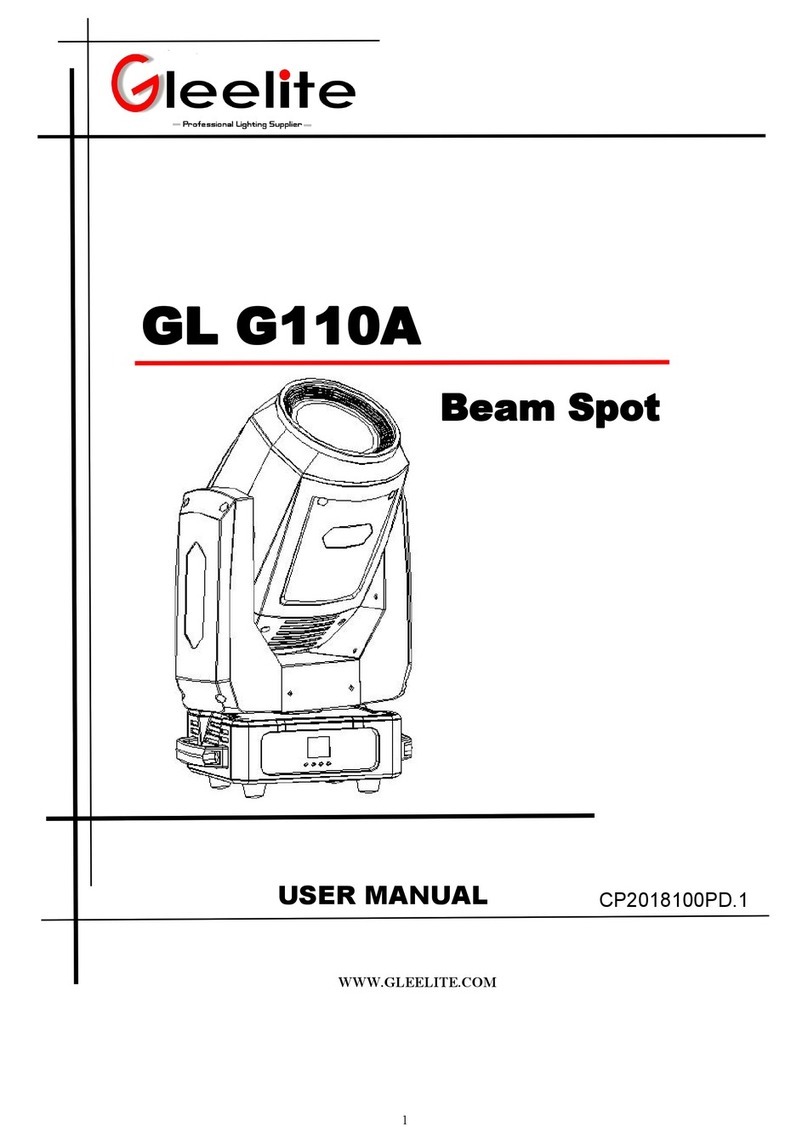 GLEELITE GL G110A user manual