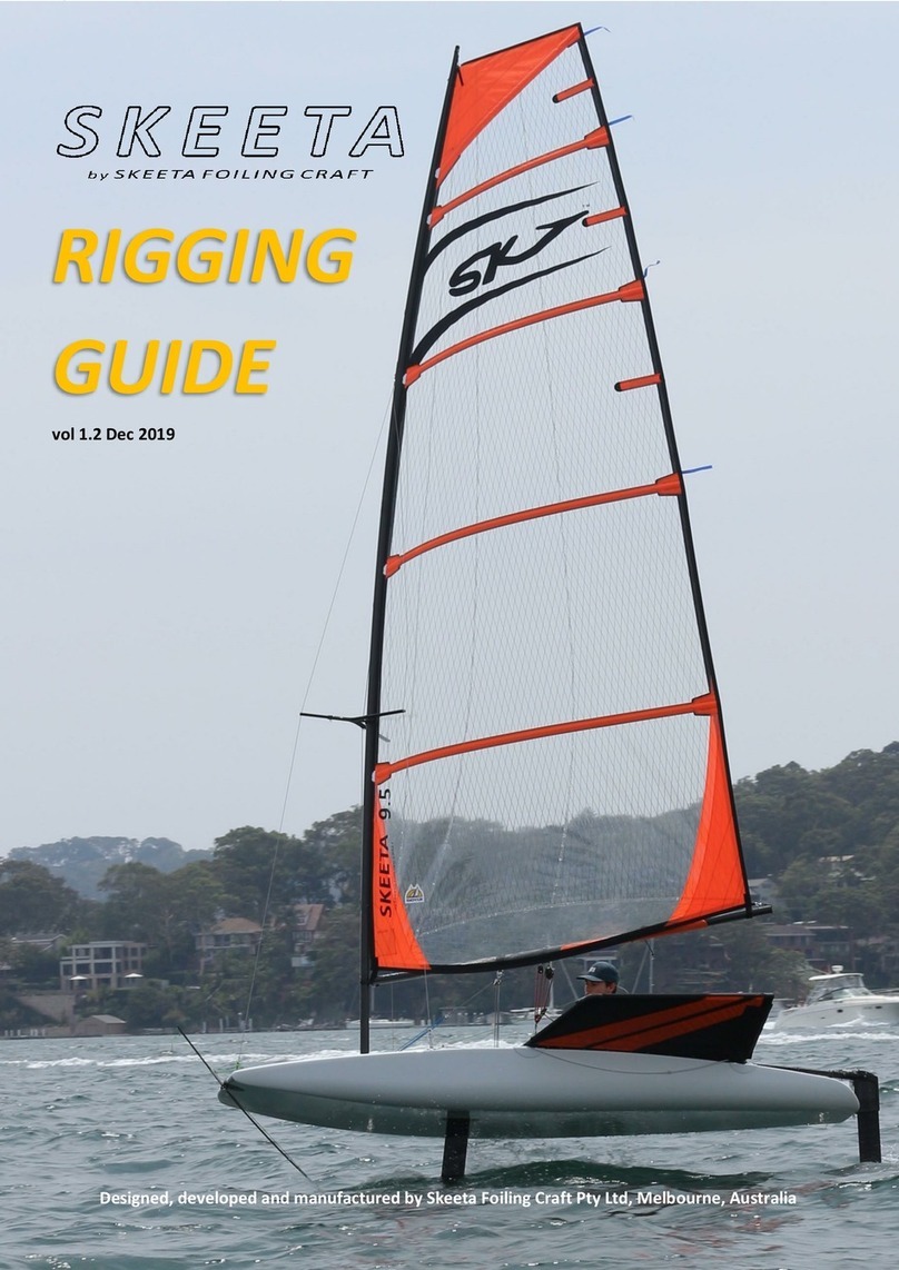 SKEETA FOILING CRAFT SKEETA Rigging guide