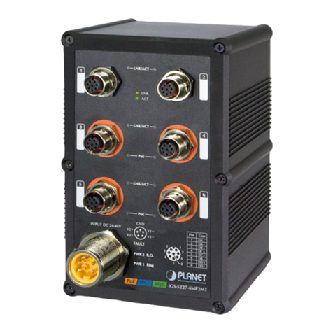 Planet IGS-5227-4MP2MT Quick installation guide