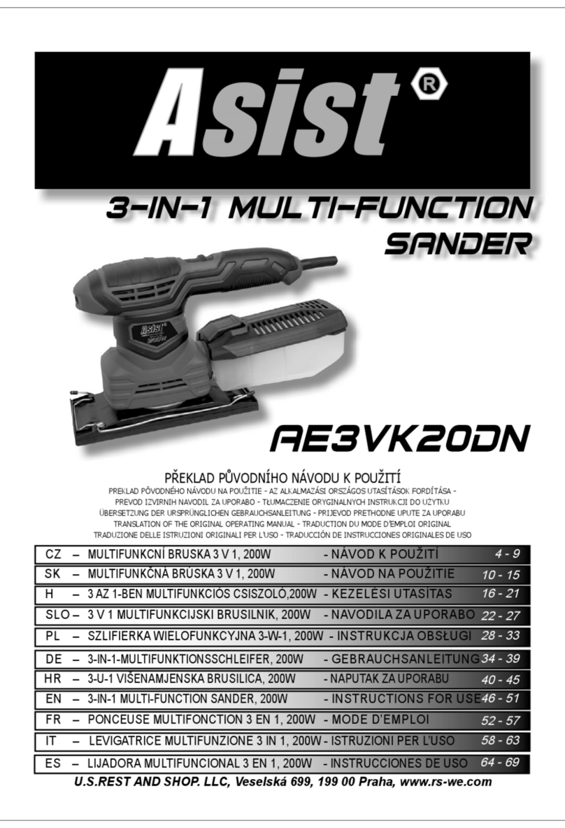 Asist AE3VK20DN Instructions for use