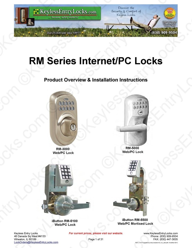 Keyless Entry RM Series Product Overview & Installation Instructions
