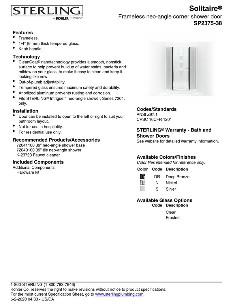 Sterling Solitaire SP2375-38 manual