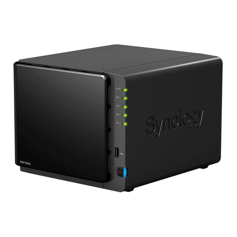 Synology DiskStation DS415play User manual