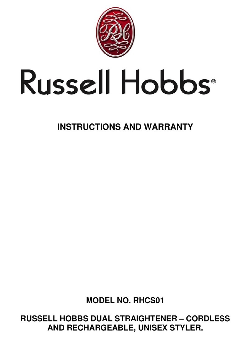 Russell Hobbs RHCS01 Installation guide