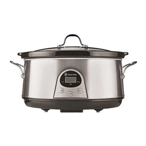Russell Hobbs RHDS65 Instructions and warranty Russell Hobbs RHDS65 Instructions and warranty