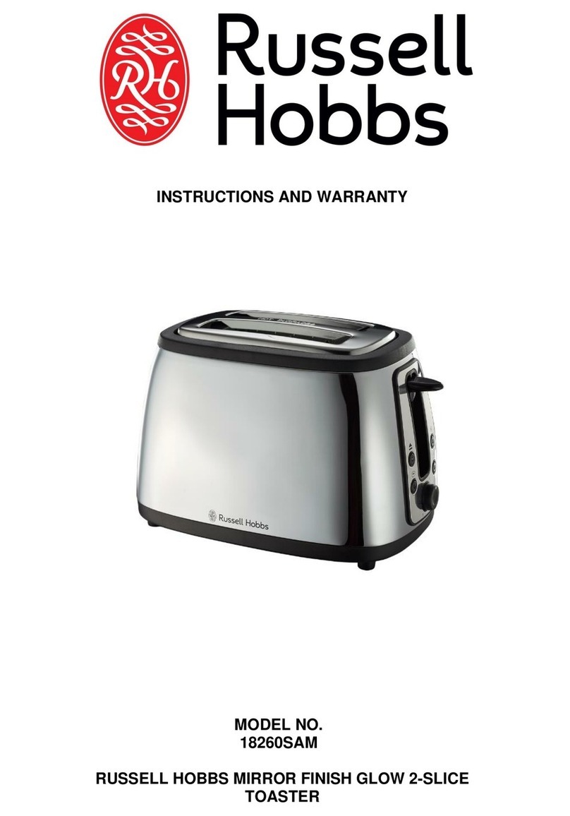 Russell Hobbs 18260SAM Installation guide