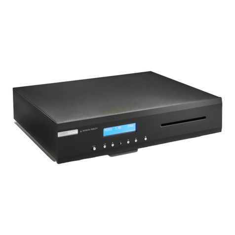 Musical Fidelity M2SCD manual