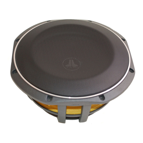 JL Audio 10TW1-2 User manual