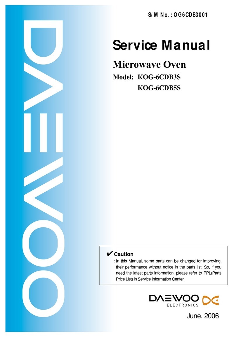 Daewoo KOG-6CDB5S User manual