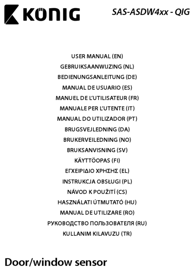 König SAS-ASDW4-QIG Series user manual