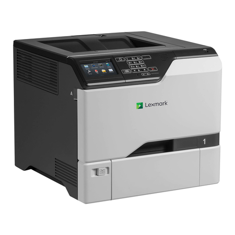 Lexmark CS725R User manual