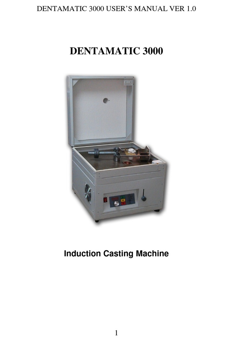 TOKMET DENTAMATIC 3000 user manual