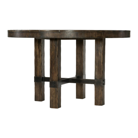 Hooker Furniture 1618-75201-DKW Assembly instruction