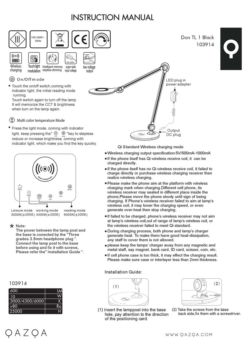 Qazqa Don TL 1 instruction manual
