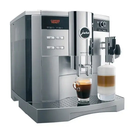 Capresso Impressa S Avantgarde User manual