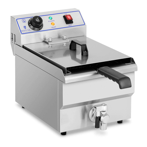 Royal Catering RCEF 10EH user manual