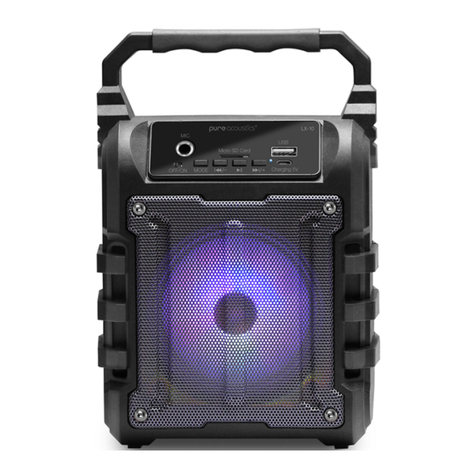 Pure Acoustics LX-10 User manual