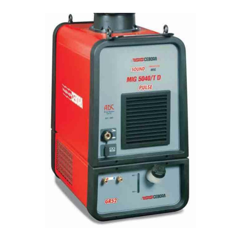 Cebora MIG 3840/T User manual