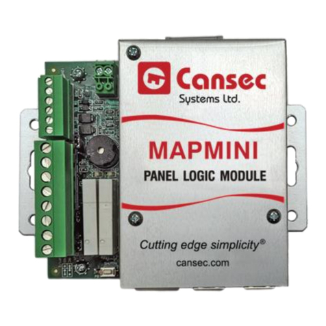 Cansec MAPMINI Controller User manual