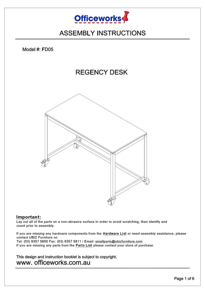Officeworks FD05 User manual Officeworks FD05 User manual