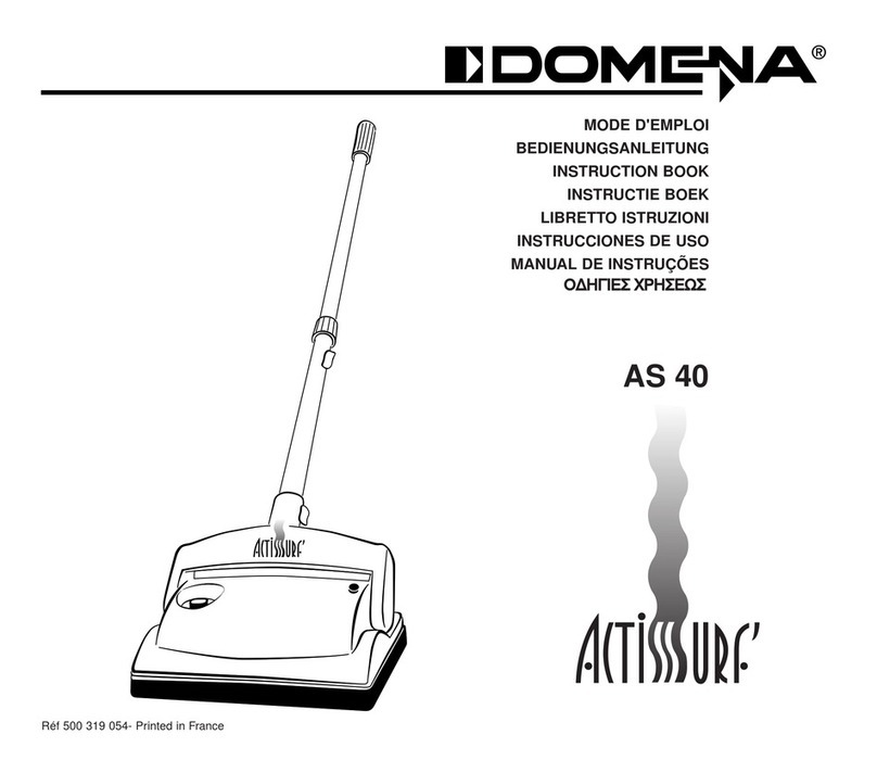 DOMENA Actisurf AS 40 User manual DOMENA Actisurf AS 40 User manual