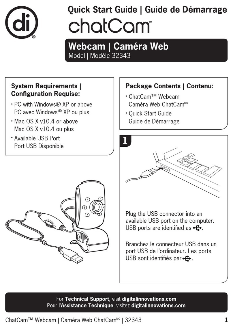 Digital Innovations ChatCam 32343 quick start guide
