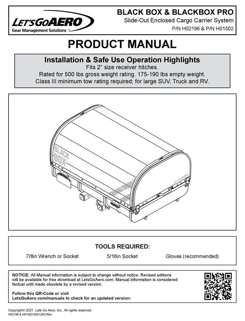 Let's Go Aero BLACK BOX product manual Let's Go Aero BLACK BOX product manual