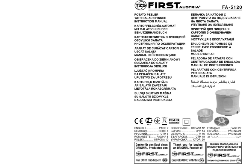 TZS First AUSTRIA FA-5120 instruction manual