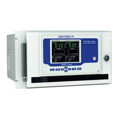 Servomex NanoTrace DF-760E User manual