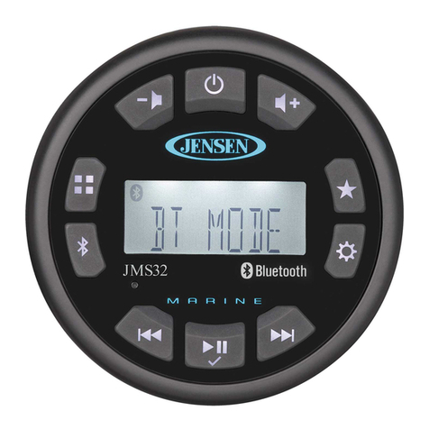 Jensen JMS32 owner's manual