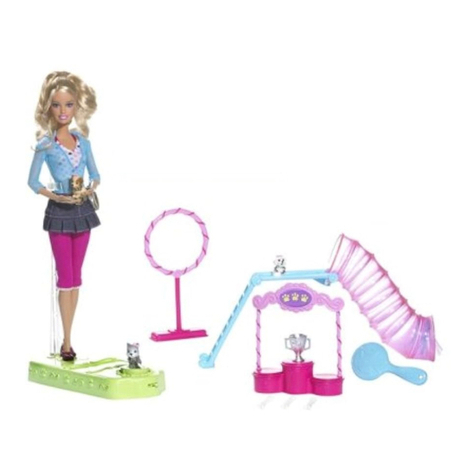 Mattel Barbie Luv Me 3 Tricky Triplets instructions