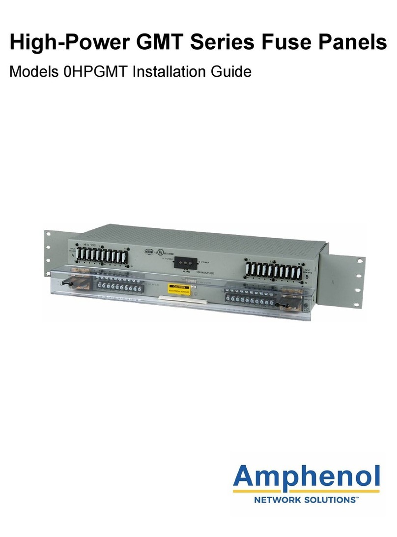 Amphenol GMT Series installation guide Amphenol GMT Series installation guide