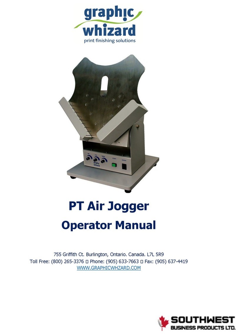 Graphic Whizard PT Air Jogger Operator's manual