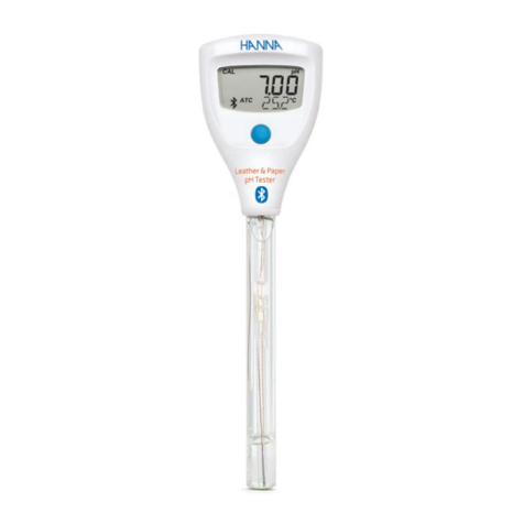 Hanna Instruments HALO2 HI9810442 User manual