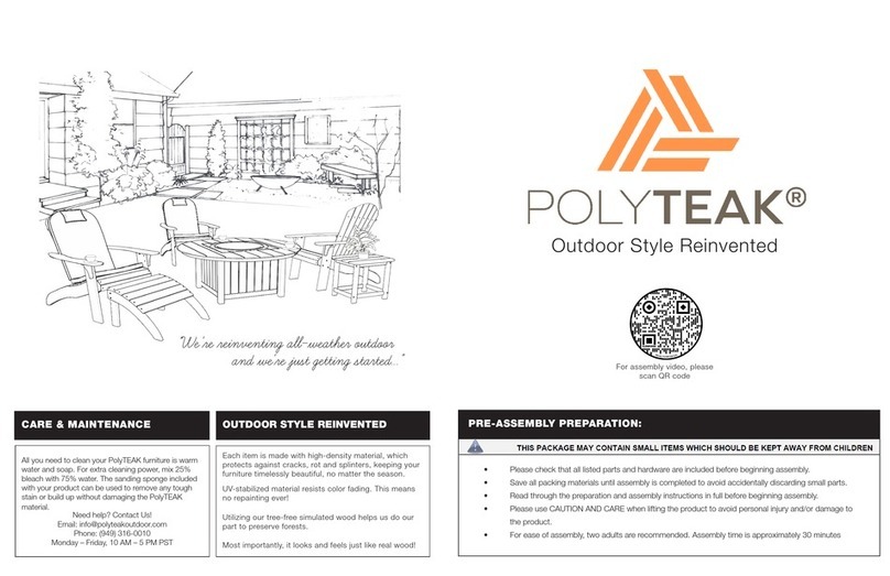 Polyteak CLSC-ADI User manual