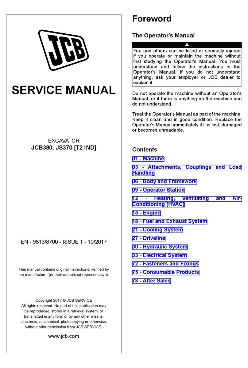 jcb JCB380 User manual