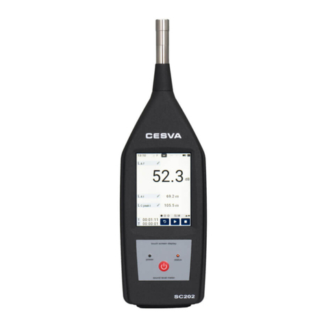 CESVA SC202 User manual