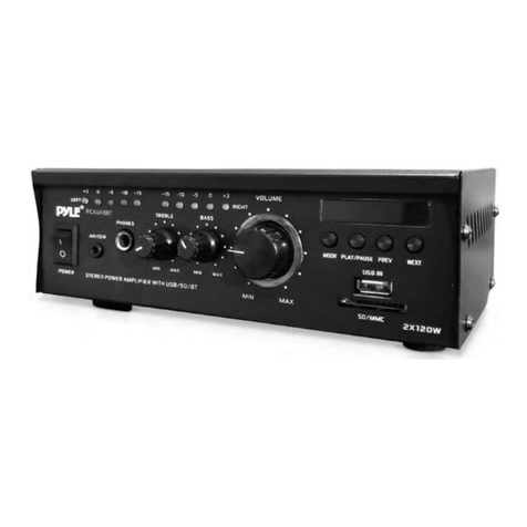 Pyle Pro PCAU48BT User manual