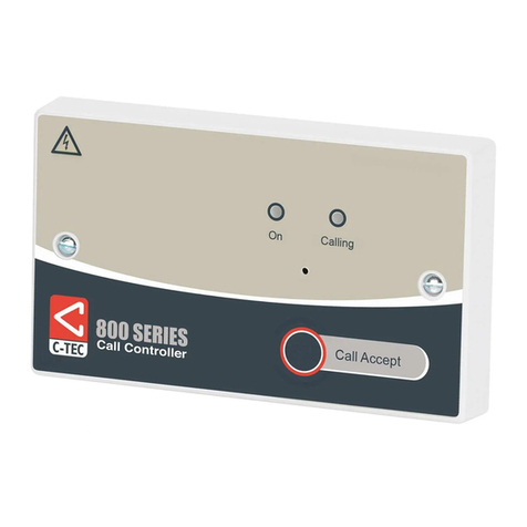 C-TEC 800 Series quick start guide