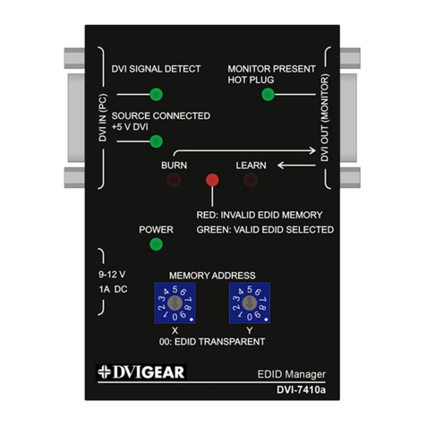 DVIGear DVI-7410 quick start guide