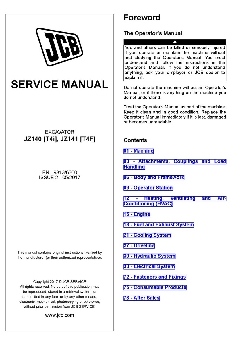 jcb JZ140 T4i Service manual