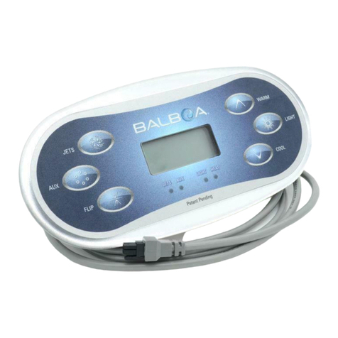 Blue Whale Spa TP600 User manual