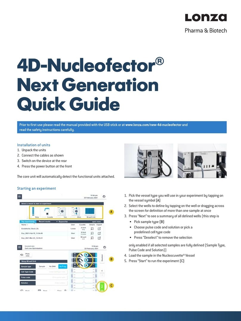Lonza 4D-Nucleofector quick guide
