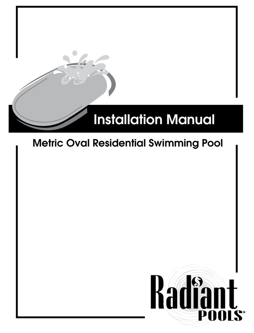Radiant Pools Metric installation manual