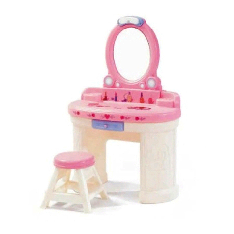 Step 2 Fantasy Vanity 757900 User manual